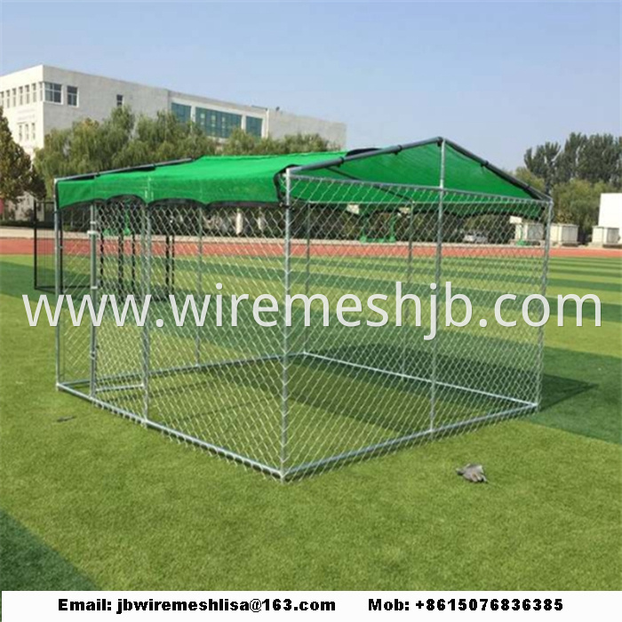 Galvanized Chain Link Dog Kennels